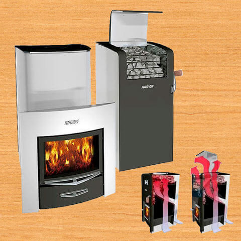 Печь на дровах Harvia Classic 400 Top Duo Дровяная печь Harvia Classic 400 Top Duo